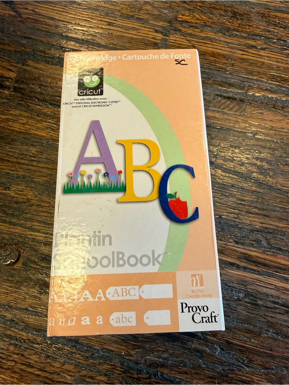 Cricut Expression ABC Font Cartridge Create Art Creative Signs Cards